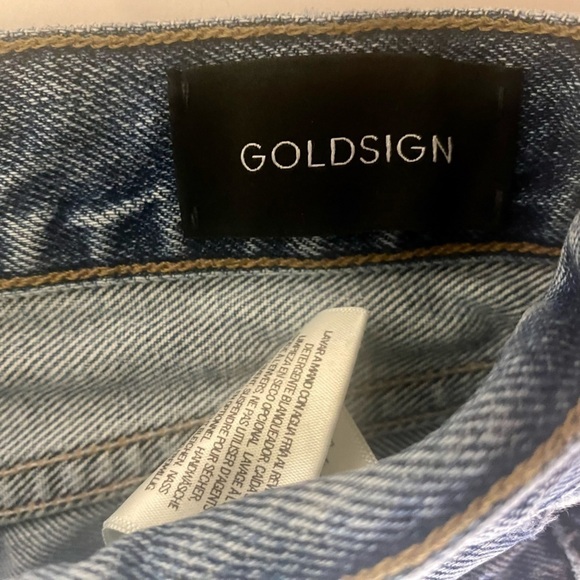 GOLDSIGN - Nineties distressed high-rise bootcut jeans - Picture 8 of 16